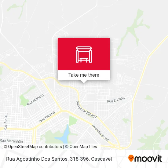 Rua Agostinho Dos Santos, 318-396 map
