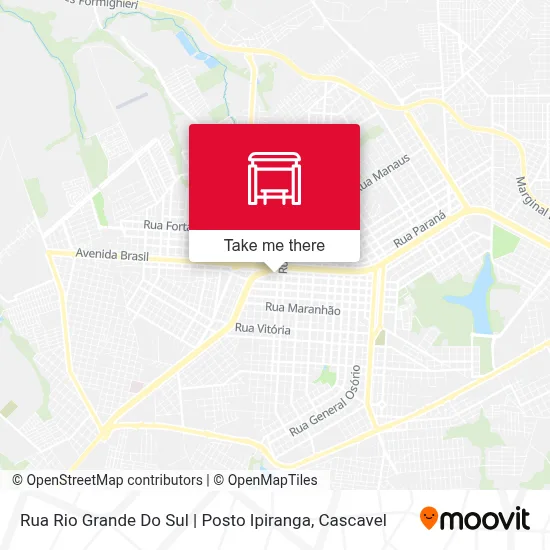 Rua Rio Grande Do Sul | Posto Ipiranga map