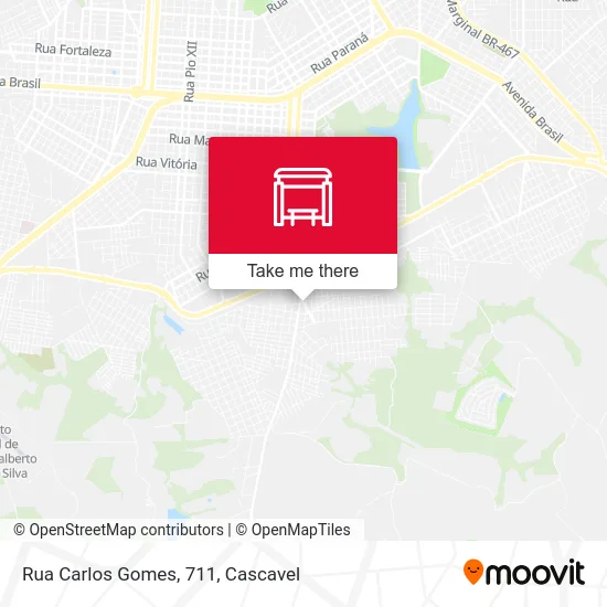 Rua Carlos Gomes, 711 map