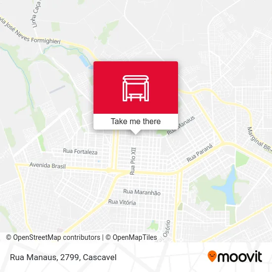 Rua Manaus, 2799 map