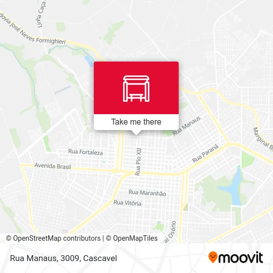 Rua Manaus, 3009 map