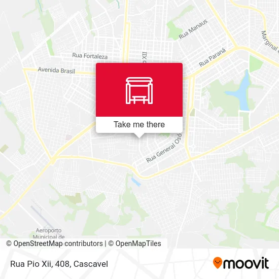 Rua Pio Xii, 408 map