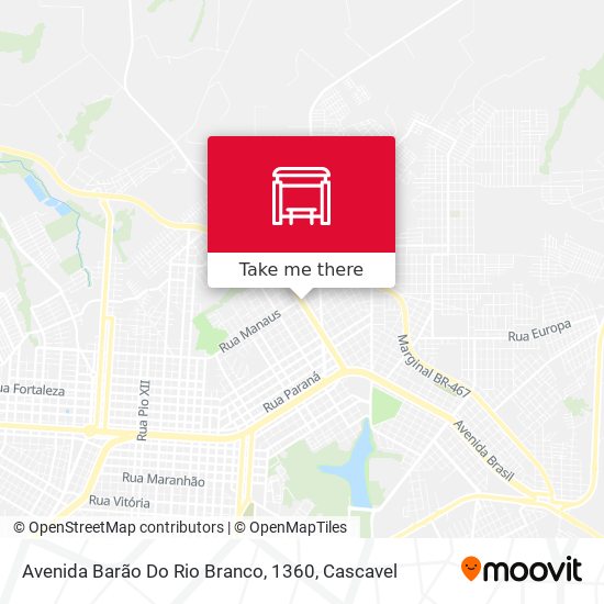 Avenida Barão Do Rio Branco, 1360 map
