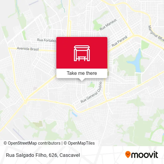 Rua Salgado Filho, 626 map