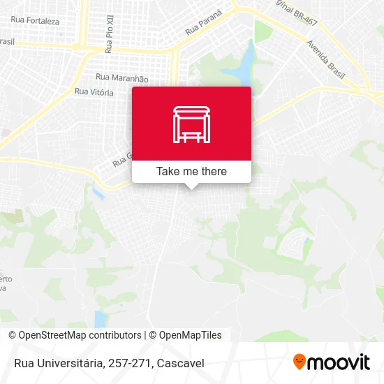 Rua Universitária, 257-271 map