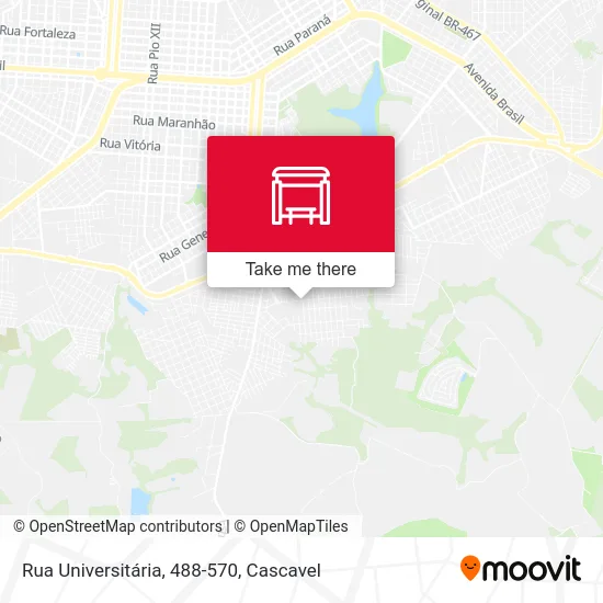 Rua Universitária, 488-570 map