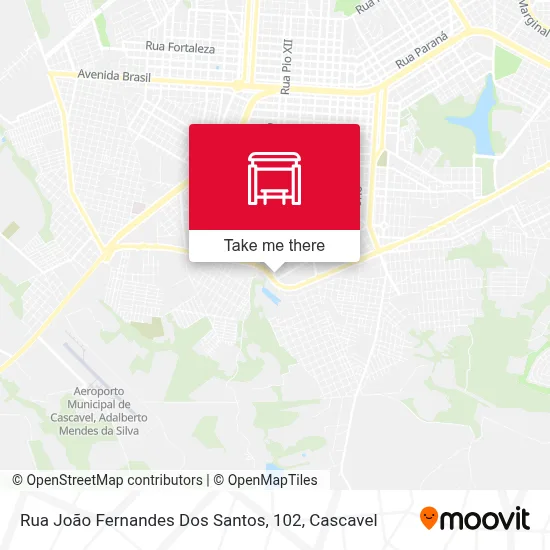 Rua João Fernandes Dos Santos, 102 map