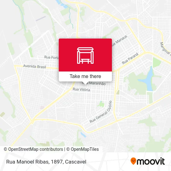 Rua Manoel Ribas, 1897 map