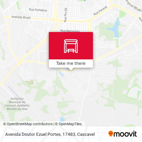 Avenida Doutor Ezuel Portes, 17483 map