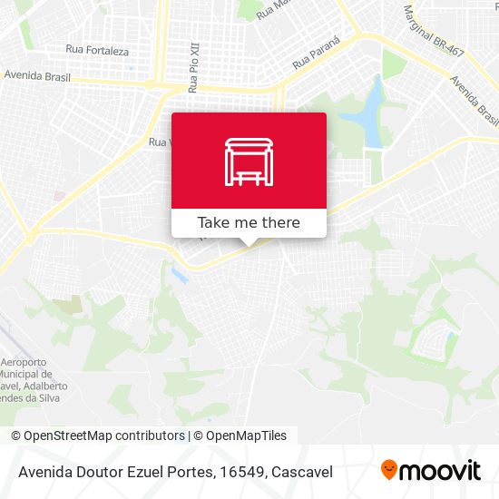 Avenida Doutor Ezuel Portes, 16549 map