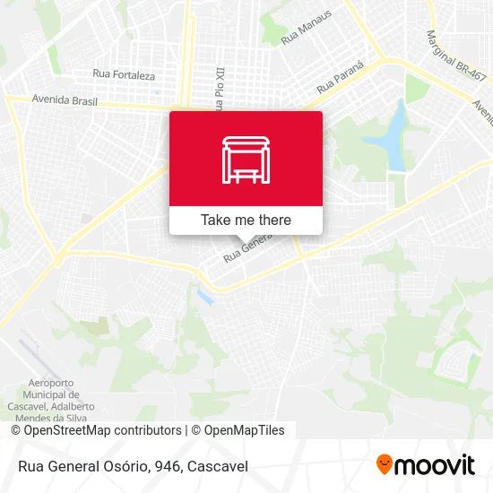Rua General Osório, 946 map