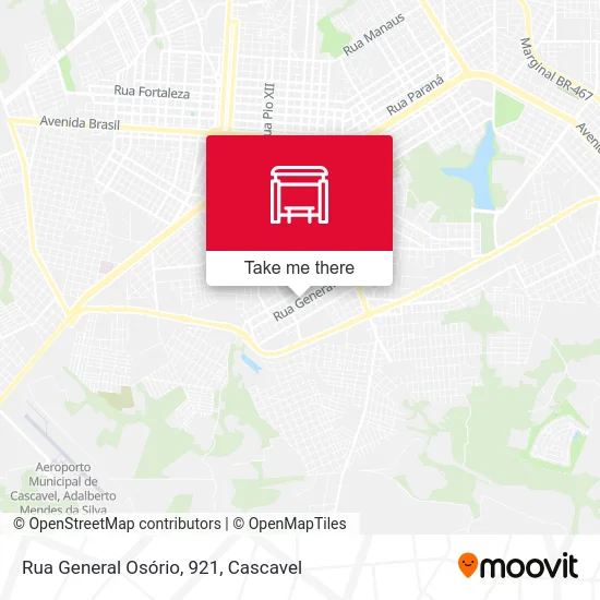 Rua General Osório, 921 map