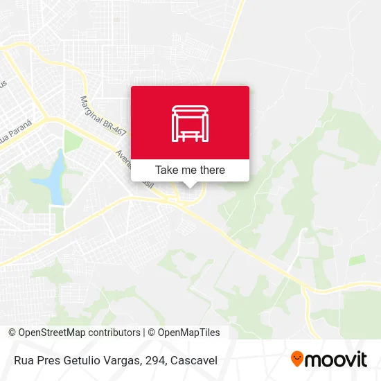 Rua Pres Getulio Vargas, 294 map