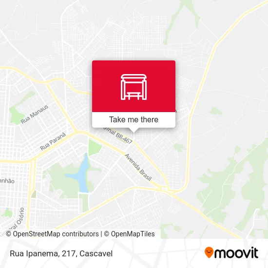 Rua Ipanema, 217 map