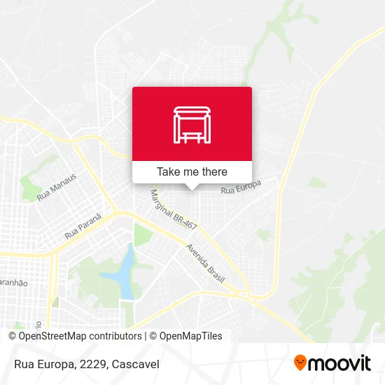 Rua Europa, 2229 map