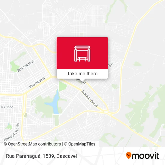 Rua Paranaguá, 1539 map