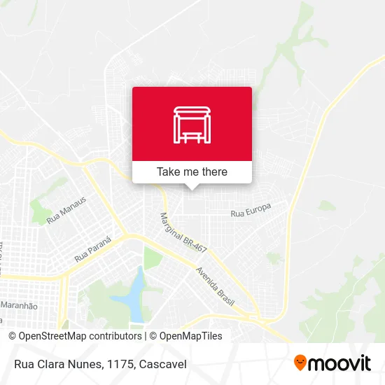 Rua Clara Nunes, 1175 map