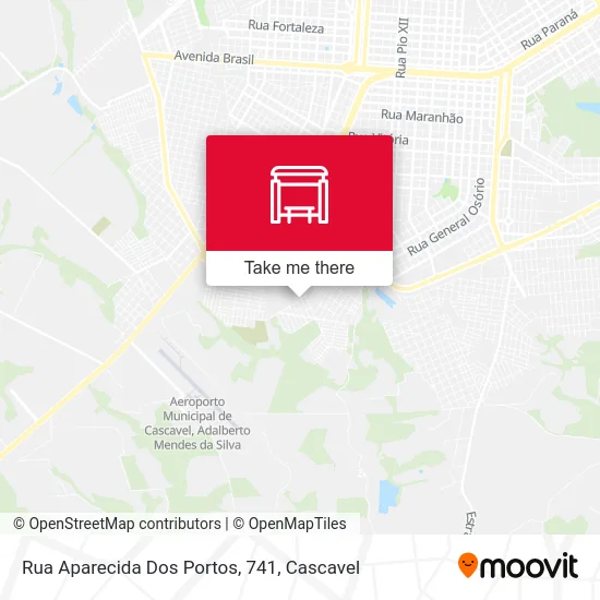 Rua Aparecida Dos Portos, 741 map