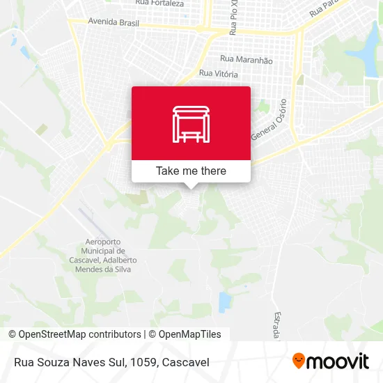 Rua Souza Naves Sul, 1059 map