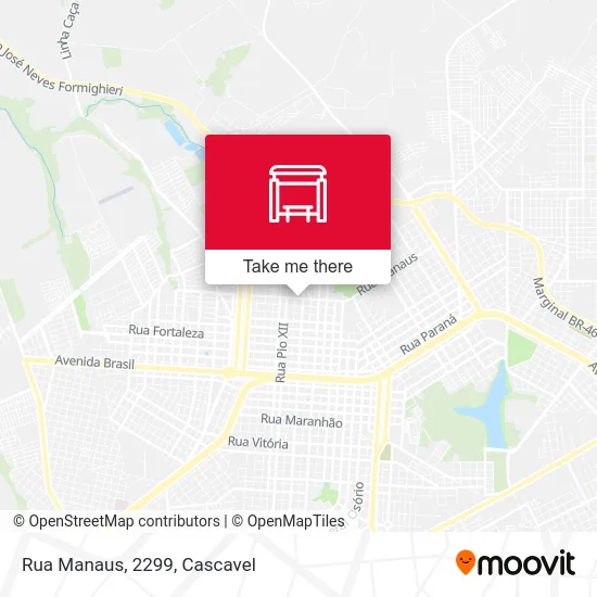 Rua Manaus, 2299 map