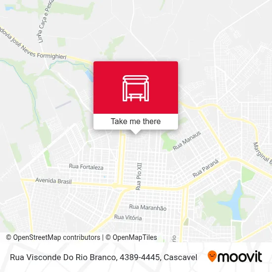Rua Visconde Do Rio Branco, 4389-4445 map