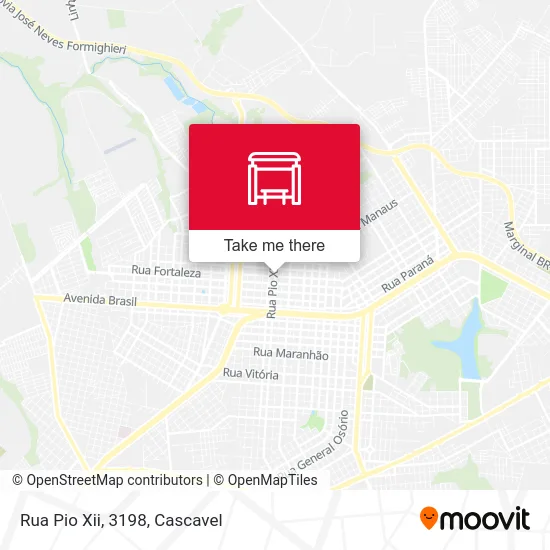 Rua Pio Xii, 3198 map