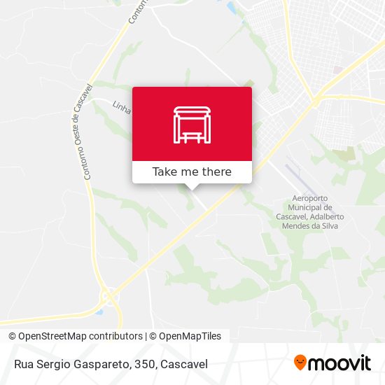 Rua Sergio Gaspareto, 350 map