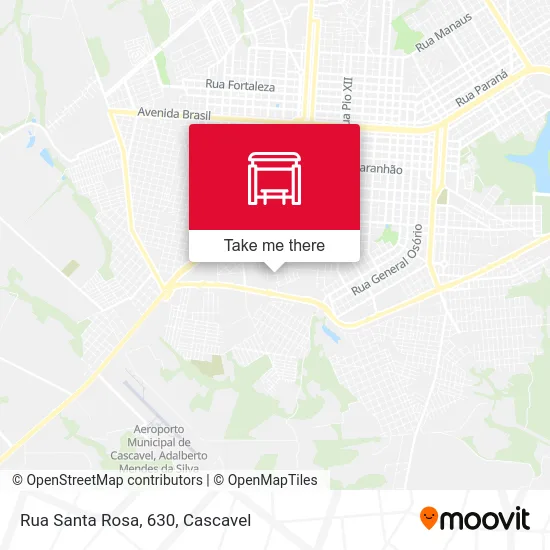 Rua Santa Rosa, 630 map