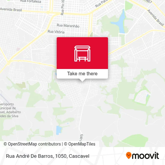 Rua André De Barros, 1050 map