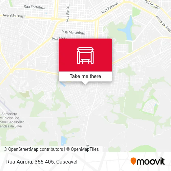 Rua Aurora, 355-405 map