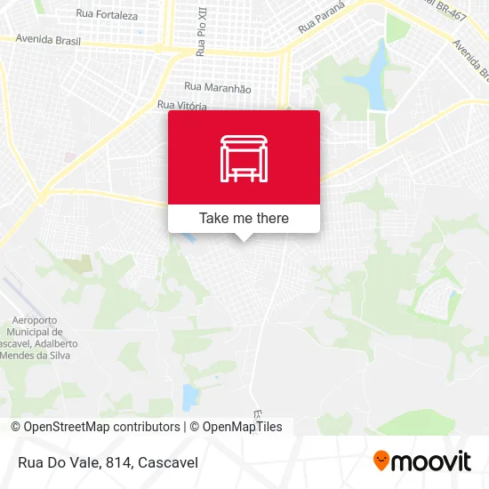 Rua Do Vale, 814 map