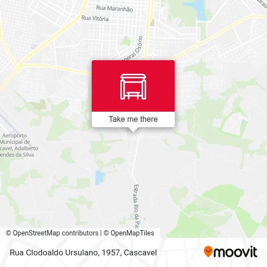 Rua Clodoaldo Ursulano, 1957 map