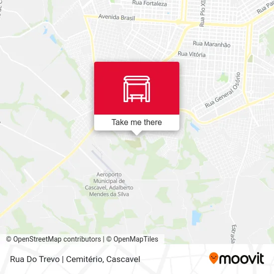 Rua Do Trevo | Cemitério map
