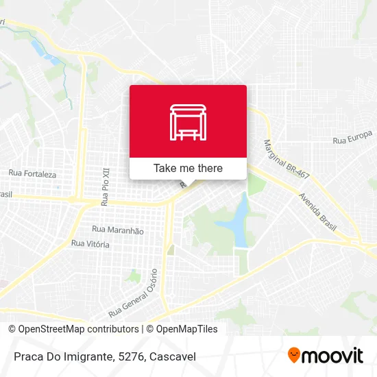 Praca Do Imigrante, 5276 map