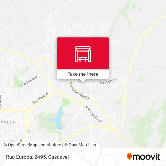 Rua Europa, 2495 map