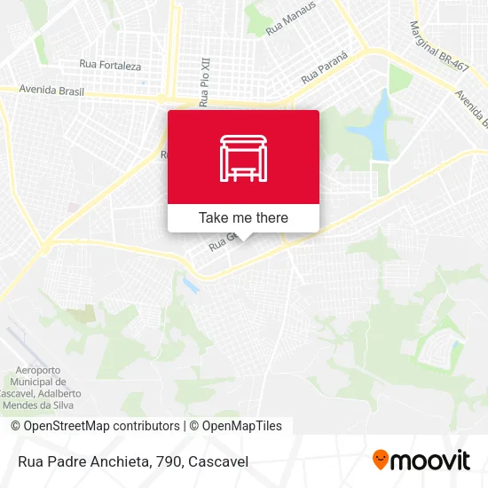 Rua Padre Anchieta, 790 map