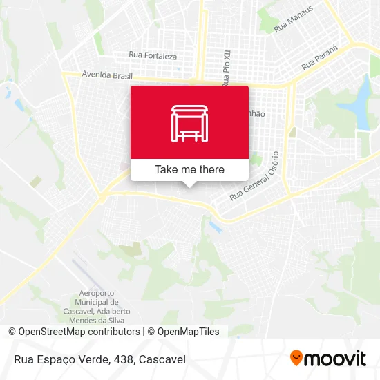 Rua Espaço Verde, 438 map