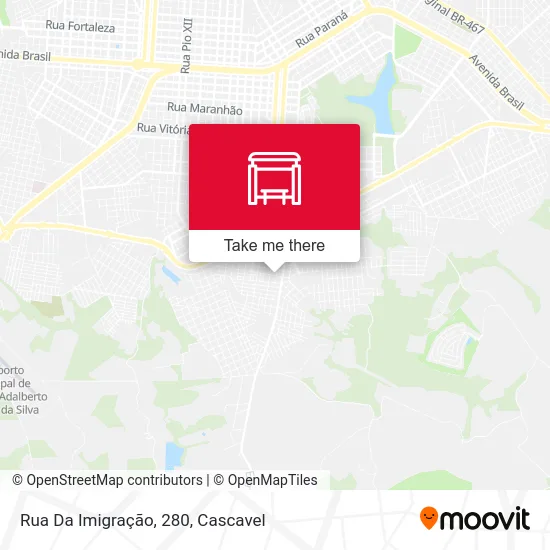 Rua Da Imigração, 280 map