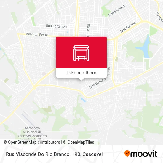 Rua Visconde Do Rio Branco, 190 map