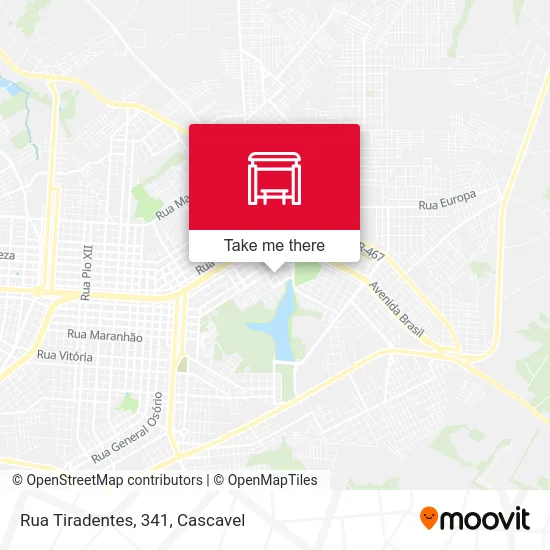 Rua Tiradentes, 341 map