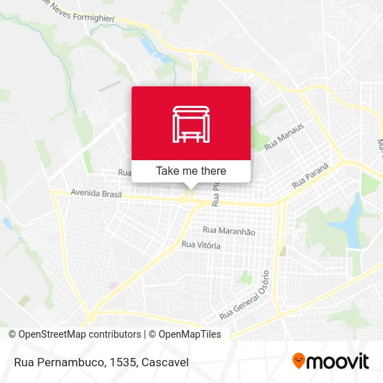 Rua Pernambuco, 1535 map