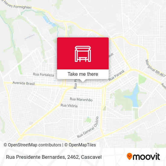 Rua Presidente Bernardes, 2462 map