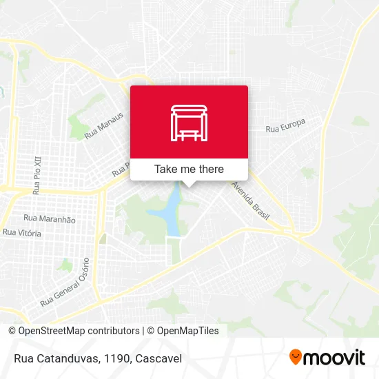 Rua Catanduvas, 1190 map