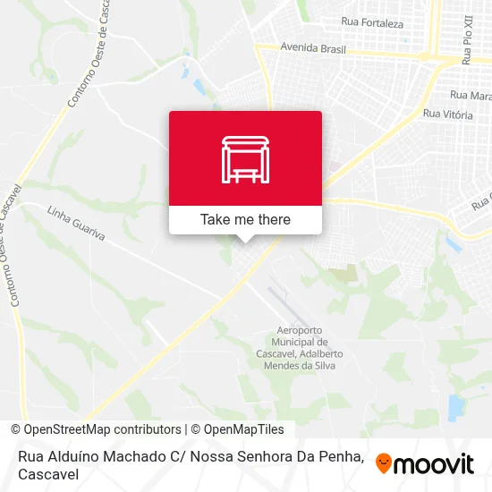 Rua Alduíno Machado C/ Nossa Senhora Da Penha map