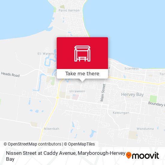 Nissen Street at Caddy Avenue map