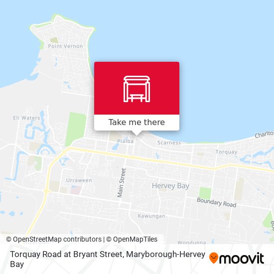 Mapa Torquay Road at Bryant Street