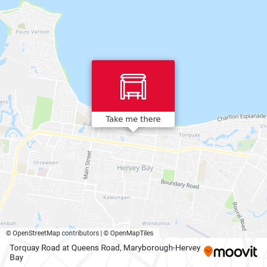 Torquay Road at Queens Road map