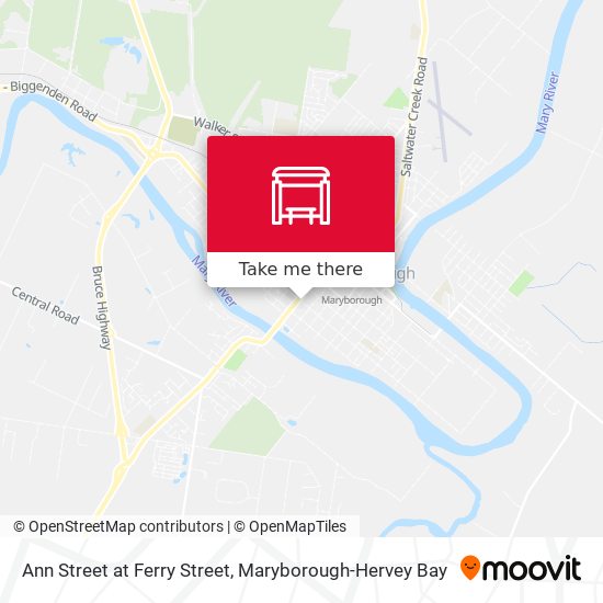 Ann Street at Ferry Street map