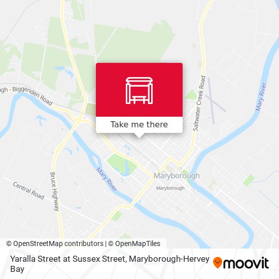 Mapa Yaralla Street at Sussex Street