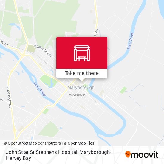 John St at St Stephens Hospital map